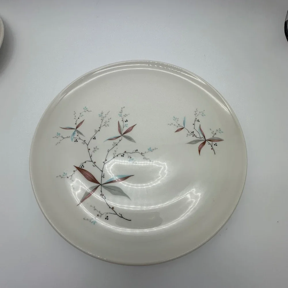 3 Syracuse Carefree True China Finesse Dinner Plates 10 Inch MCM Botanical USA
